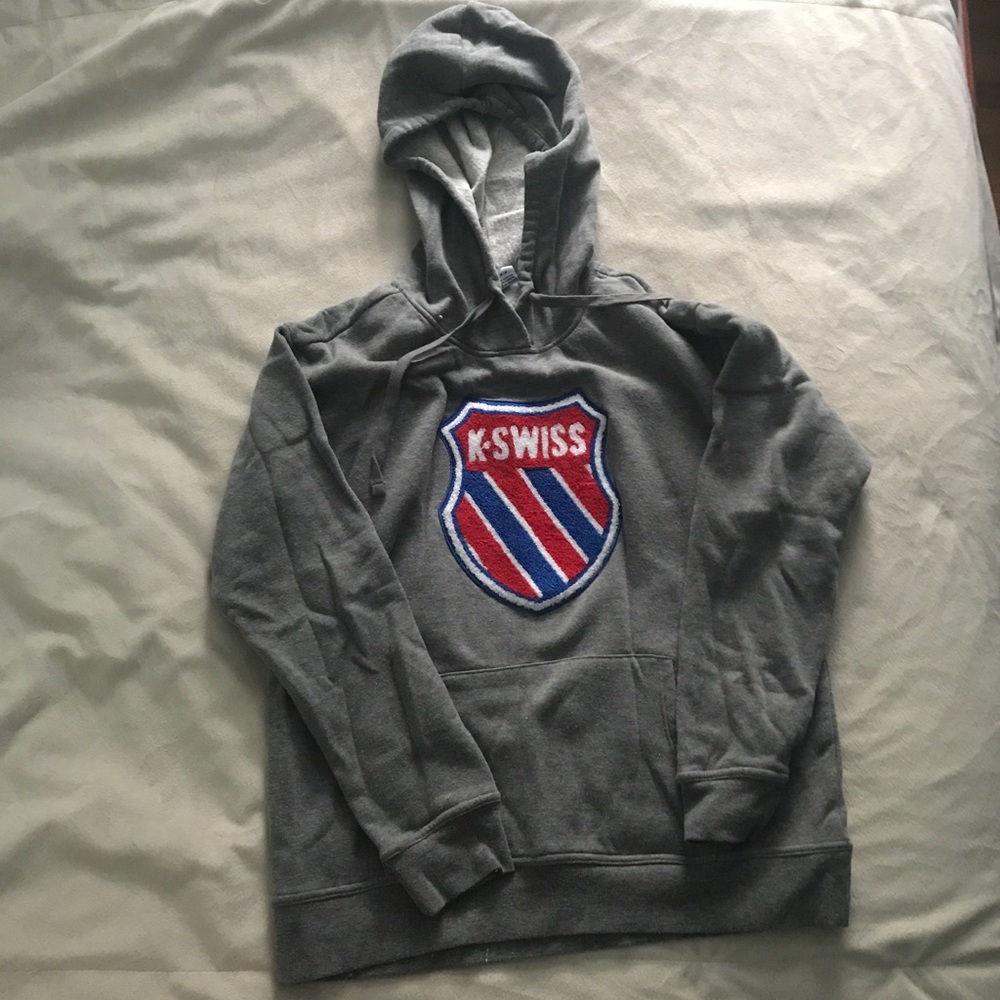 KSWISS hoodie with logo patch
